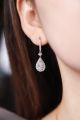 HCSE135 圍石水滴吊款耳環